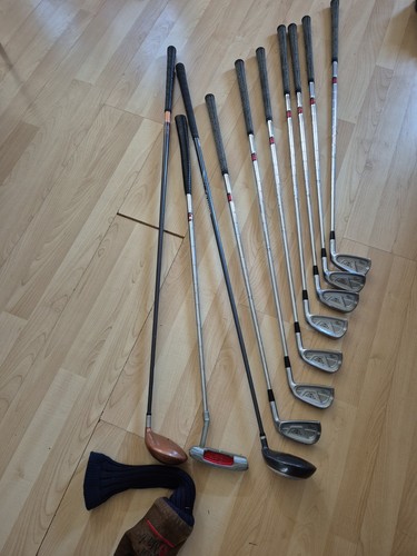 Selection golf clubs - of,